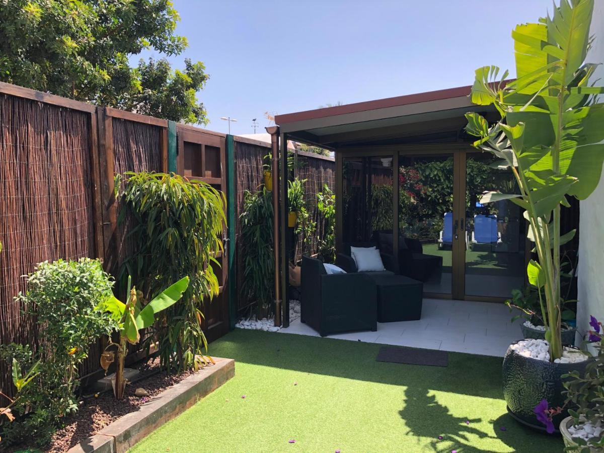 Bungalow Atos With Private Garden Playa del Ingles  Dış mekan fotoğraf