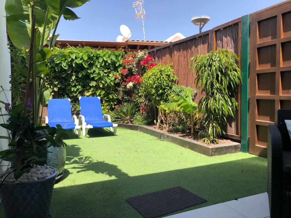 Bungalow Atos With Private Garden Playa del Ingles  Dış mekan fotoğraf