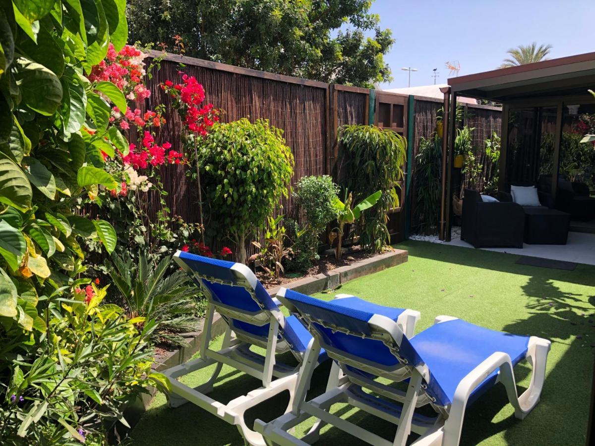 Bungalow Atos With Private Garden Playa del Ingles  Dış mekan fotoğraf